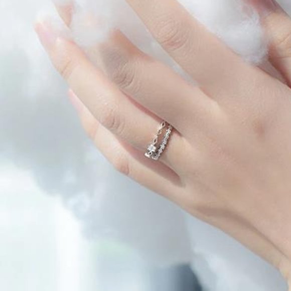 - ❉NEW❉ Retro Minimalist women's Adjustable Ring - Picture 3 of 6